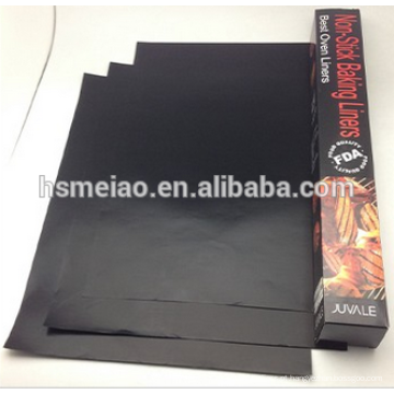 Como visto na tevê Non-stick BBQ Grill Mat, esteira para churrasco